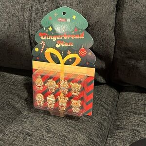 Authentic Pop Mart Gingerbread Man Pop Bean Set of 8 New